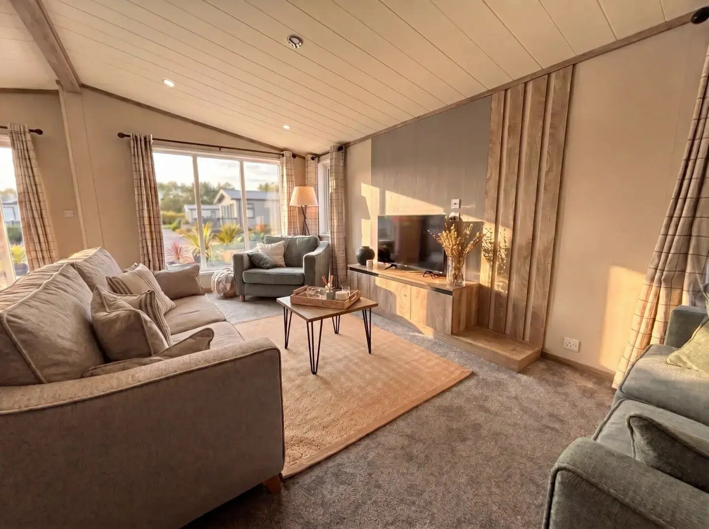 Open-plan lounge